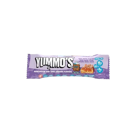 חטיף חלבון טבעוני ללג בטעם שוקולד קרמל