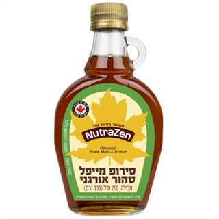 סירופ מייפל אורגני טהור