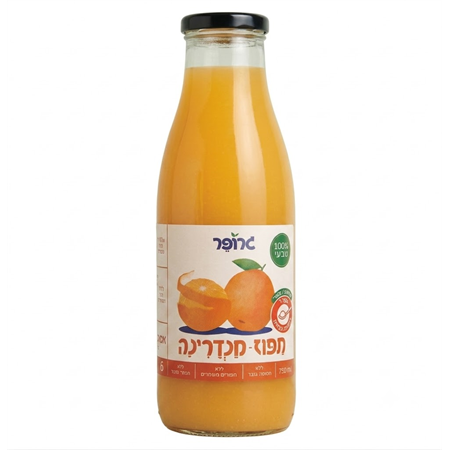 מיץ תפוז מנדרינה אורגני