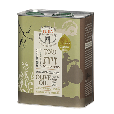 פח שמן זית כתית מעולה 2 ליטר