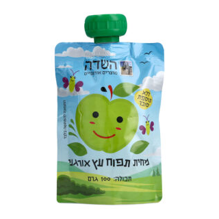 סקוויז מחית תפוח אורגני