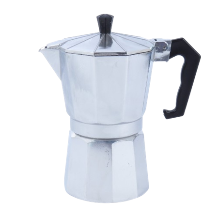 מקינטה אלומניום קלאסית 6 כוסות