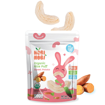 חטיפי אורז בטעם בטטה אורגני ללא גלוטן