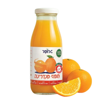 מיץ תפוז מנדרינה אורגני