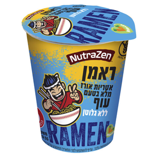 ראמן אטריות אורז בטעם עוף  ללא גלוטן