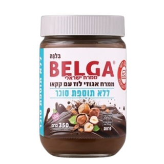 ממרח אגוזי לוז וקקאו ללא תוספת סוכר פרווה