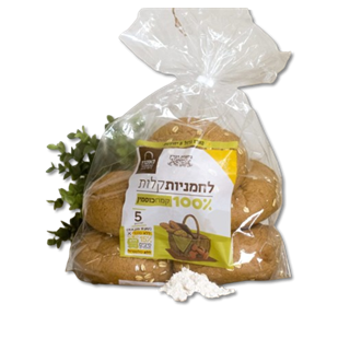 5 לחמניות קלות קמח כוסמין
