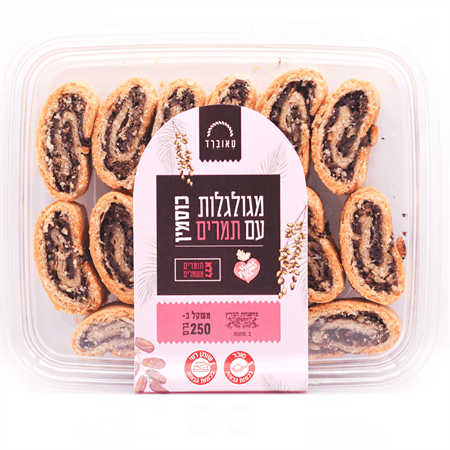 מגולגלות כוסמין עם תמרים