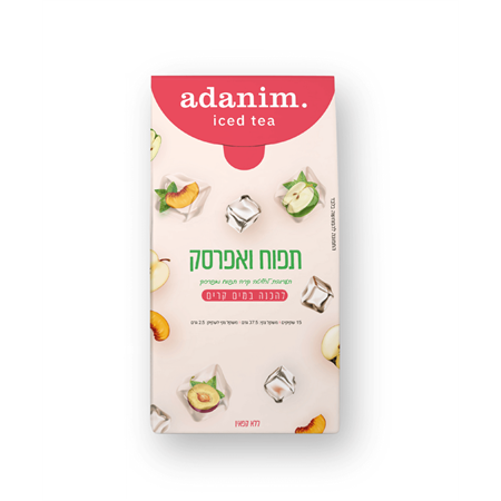 חליטת תפוח אפרסק להכנת משקה קר