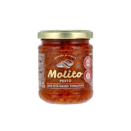 ממרח פסטו אדום עם עגבניות מיובשות