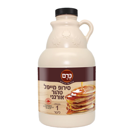 סירופ מייפל טהור אורגני