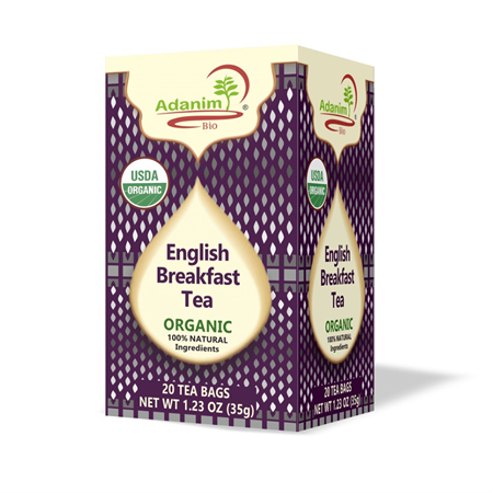 חליטת תה אינגליש ברקפסט אורגני