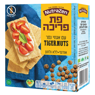 פת פריכה אורגנית - אגוזי נמר