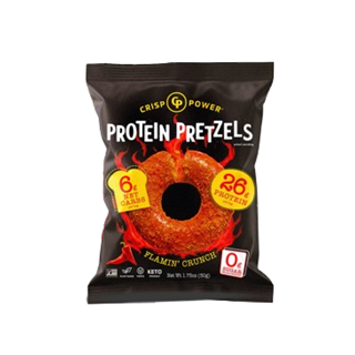 חטיף בייגלה חלבון עם תיבול חריף